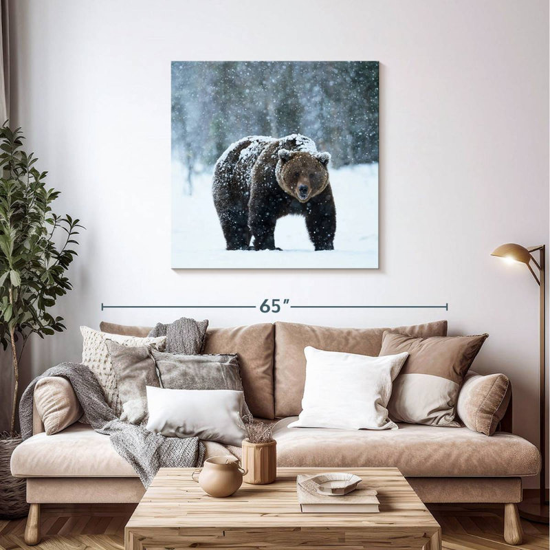 Ours brun Crowle, H 39 po x l 39 po