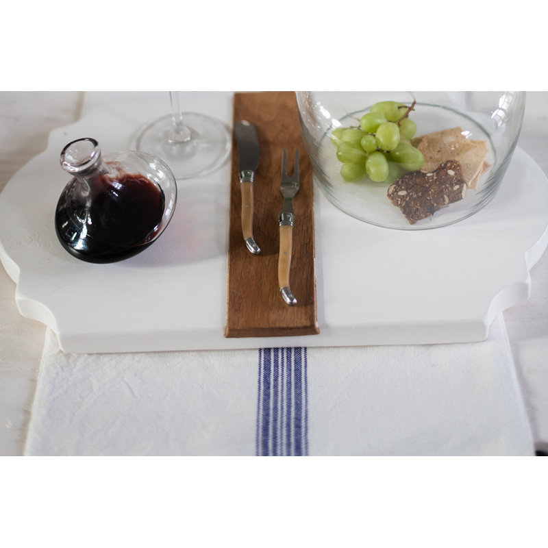 Rectangle Placemats, Vintage Stripe, Merlot Red