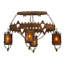Lustre oblong de 4 po Valhalla
