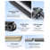 Motorized Retractable Awning with Wind/Sun Sensor, Remote Control and LED Light