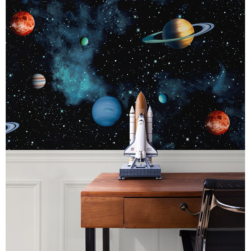 Rouleau de papier peint adhésif L 20,5 pi x l 20,5 po Arthouse Cosmos