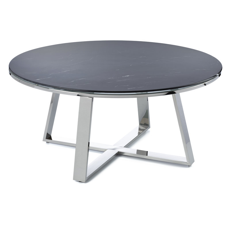Bassima Cross Legs Coffee Table