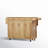 Locust Grove Kitchen Cart with Wood Top