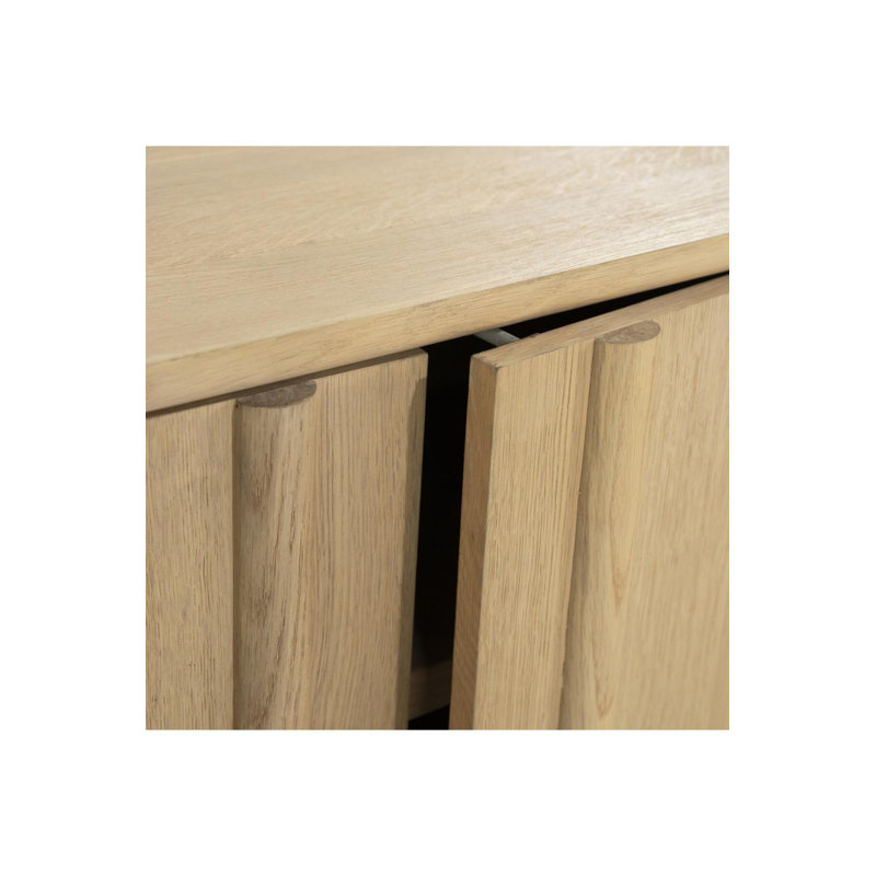 Jake 6-Door Media Unit, Oak Wood
