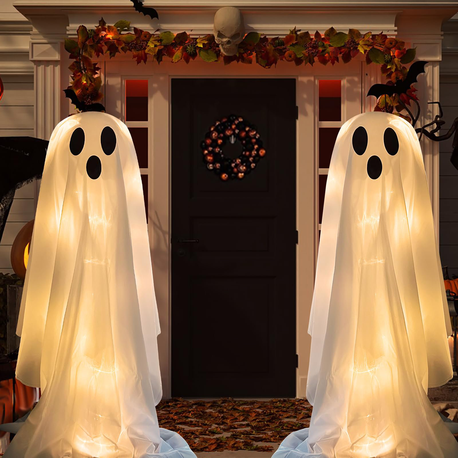 25+ DIY Halloween Yard & Porch Decor Ideas - Mom Endeavors | Diy halloween  porch, Backyard halloween party, Halloween porch decorations