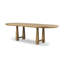 Godric Oval Extension Dining Table-Drifted Oak Veneer