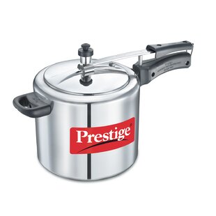 Prestige Cookers Nakshatra Plus Flat Base Aluminum Pressure Cooker