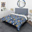 Ensemble de housse de couette style mid-century à motif abstrait géométrique-40702621