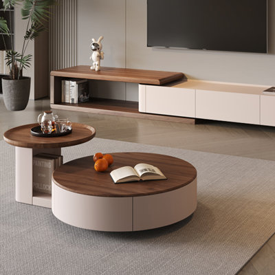 Table basse légère et luxueuse