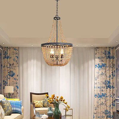4 - Light Dimmable Empire Chandelier