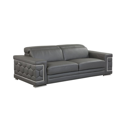 Top Grain Italian Leather Sofa