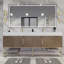 Ensemble de meuble-lavabo double l 83 po Glasgow-1708297640