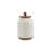 On the Counter 3PC Ziggy Canisters With Acacia Wood Lid