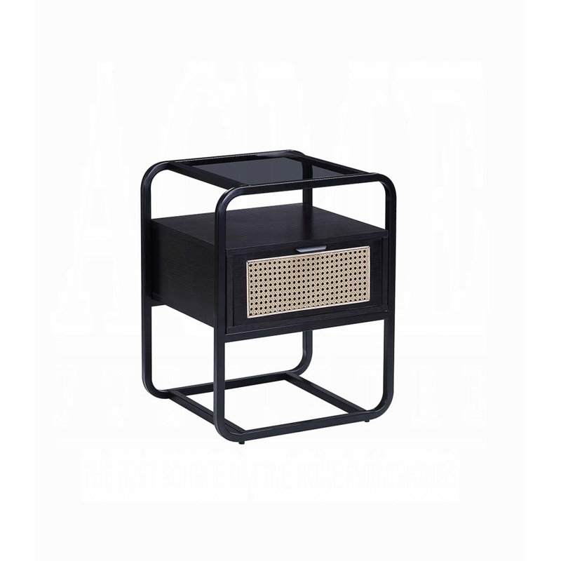 Artel Glass Top End Table