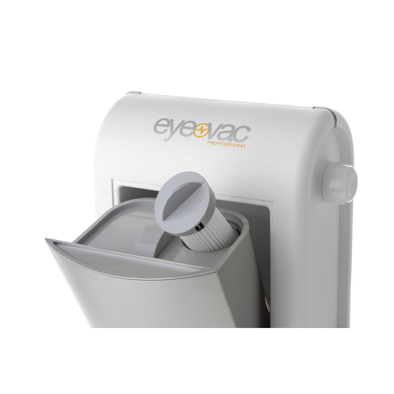 Aspirateur stationnaire sans contact EyeVac Professional, Blanc / orange