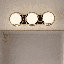  Éclairage pour salle de bain 3 lumières Alhambra en noir mat avec laiton chaud-1991039438-1991039437