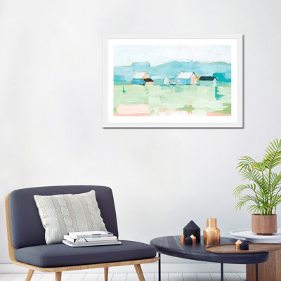 "Rurale pastel I" par Ethan Harper - reproduction d'art