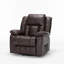 Fauteuil inclinable électrique de massage avec cuir PU de première qualité et confort amélioré pour une détente ultime