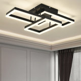 Gangolf Acrylic LED Semi Flush Mount