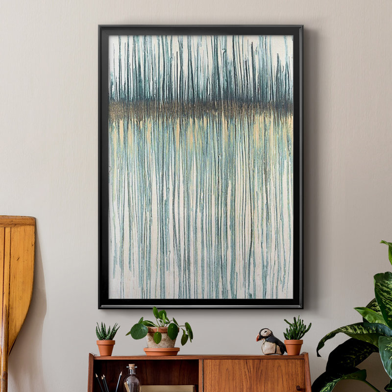 " Embellished Canopy I ", 42.5" H x 30.5" W x 1" D, Black