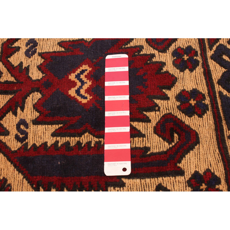 Tapis rouge tadjik 3 pi 11 po x 5 pi 7 po