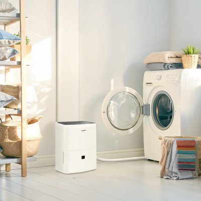  Whirlpool 32 Pint Energy Star Certified Dehumidifier in White
