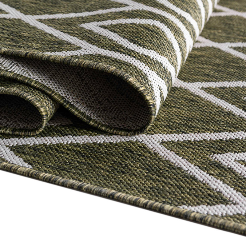 Geometric Area Rug, Rectangle 66 x 91cm