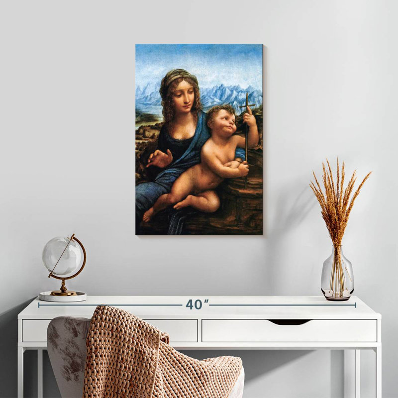 Adella la Madone de la Yarnwinder 1501, H 24 po x l 16 po