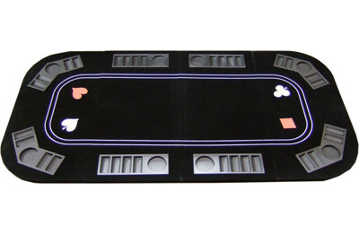 JP Commerce Wood Poker Table Cover