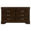 Commode 6 tiroirs Frances Cappuccino-1043595133