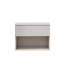 Ensemble de 2 tables de chevet murales avec tablette ouverte-1375109383