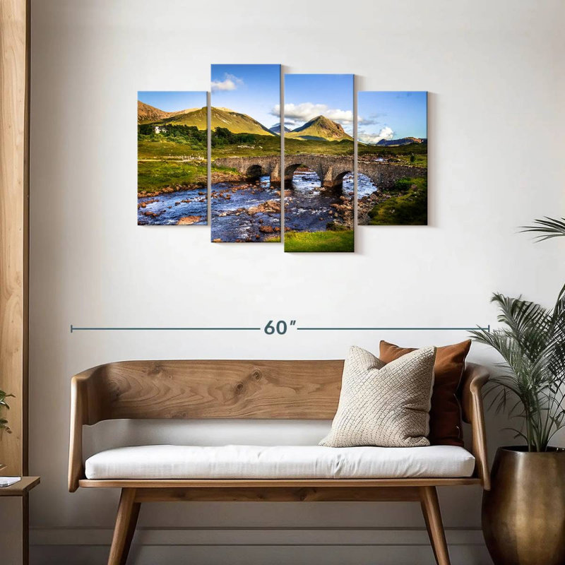 Lilie Sligachan Old Bridge, 27" H x 43" W