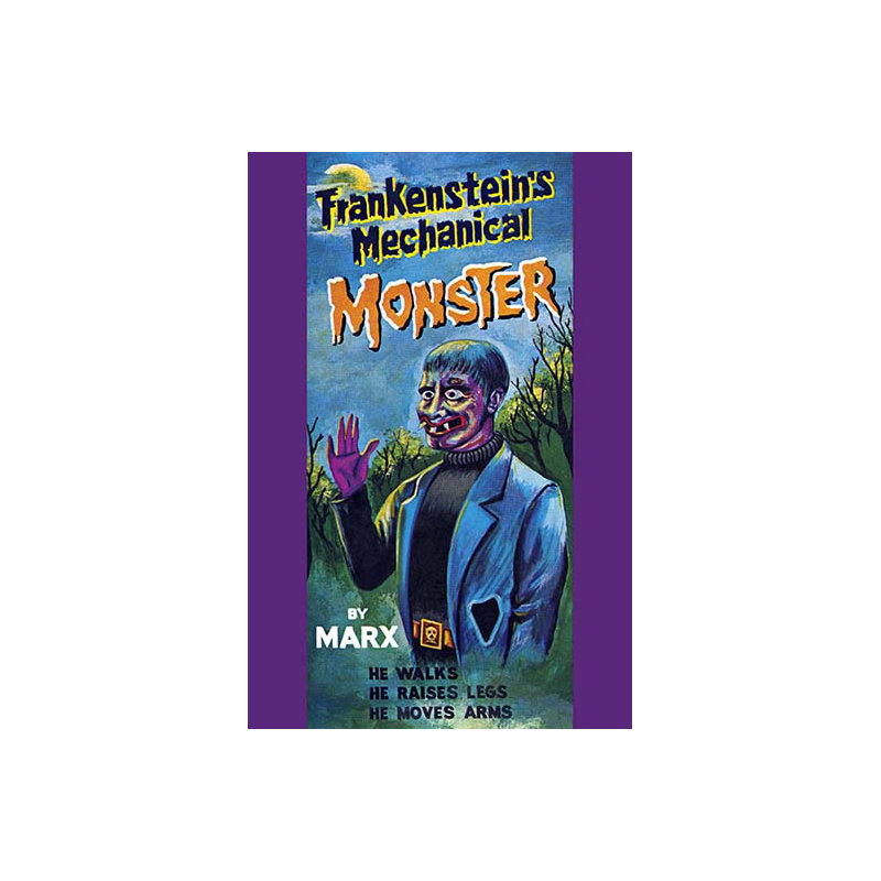 « mecanique monster », art mural frankenstein