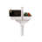 Step2 MailMaster Hudson White Post Mounted Mailbox with Planter