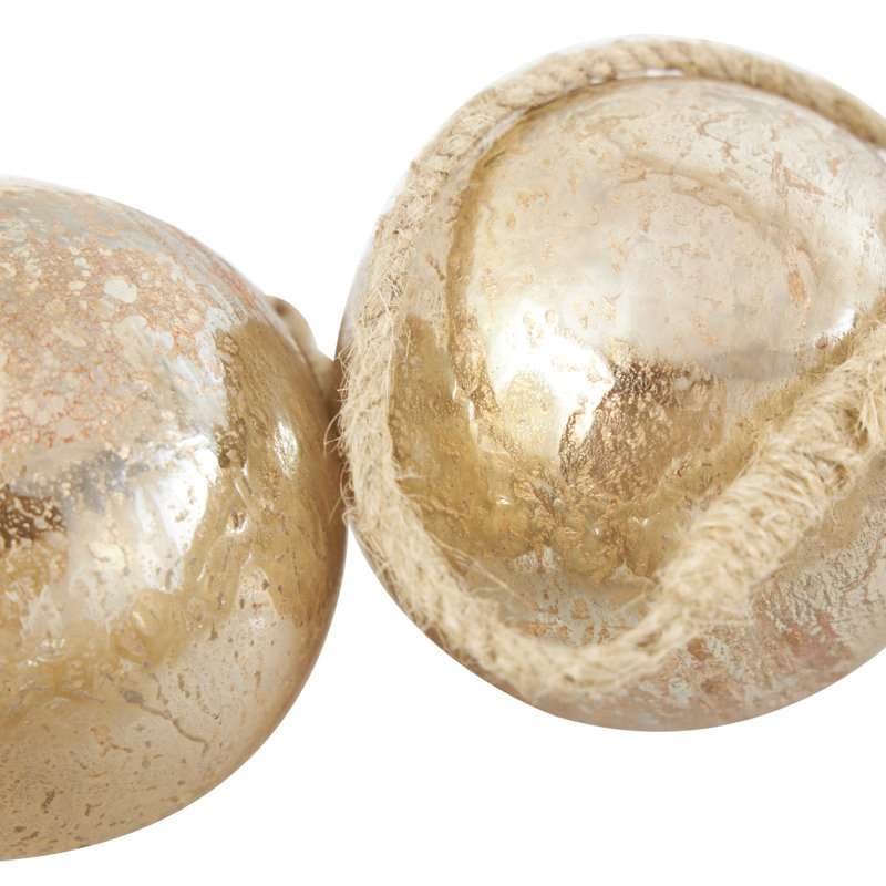Guirlande Pearl, L 91 po, Brun