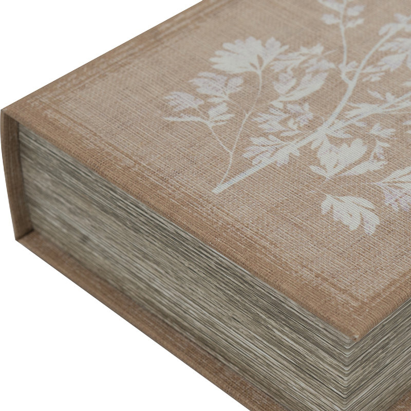 Decorative Book Boxes with Soft Multi-Floral - Set of 2 - Multi