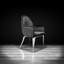 Chaise d'appoint en velours Merriott-271805994-369319433
