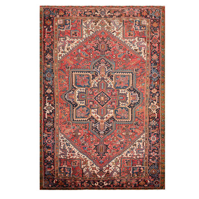 Sugden One-of-a-Kind 7' X 11' Wool Area Rug in Apricot