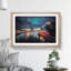 Moscow at Night - Picture Frame Painting Print-55581629-55581624