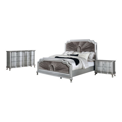 Ensemble de chambre à coucher 3 pièces Kastin