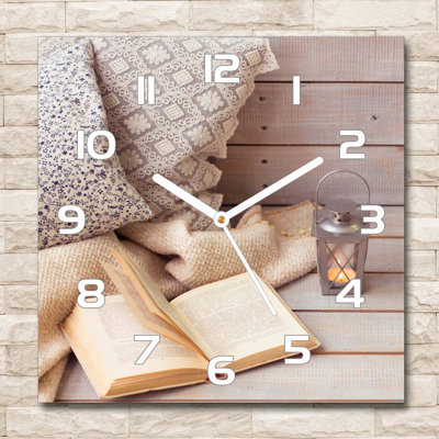 Harley-Owen Glass Wall Clock