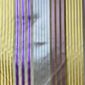 Jesse Fabric | Multi-Colored Stripe Silk Fabric | Drapery & Curtain Fabric-Tagged