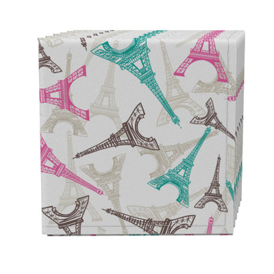 Cotton Twill No Pattern Square Napkin