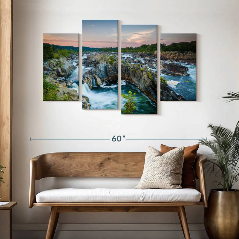 Alvord, rivière Potomac, rapides sauvages, H 32 po x l 52 po