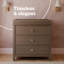 Commode 3 tiroirs avec plateau à langer Sasha-102597199
