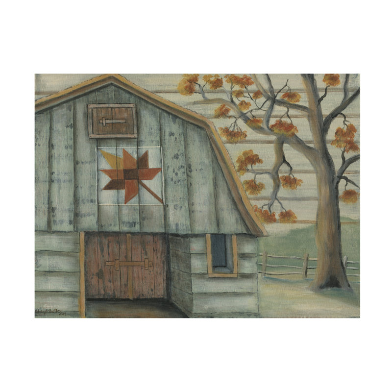 Bolog Cheryl Bartley Barn 12 Canvas Art, 14" H x 19" W
