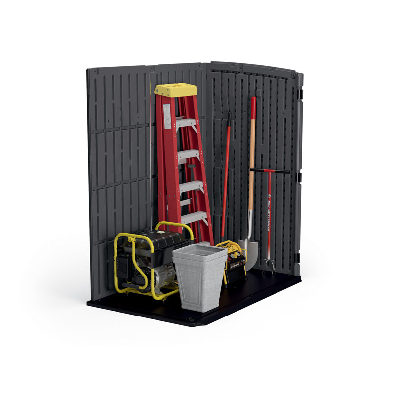 Suncast 5 ft. 10.5 in. W x 3 ft. 8.25 in. D Resin Vertical Storage Shed