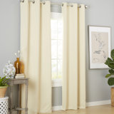 Sateen Room Darkening Curtain Pair