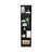 Sutton Slim Bookcase With Modern 5-Shelf Design-1796692687