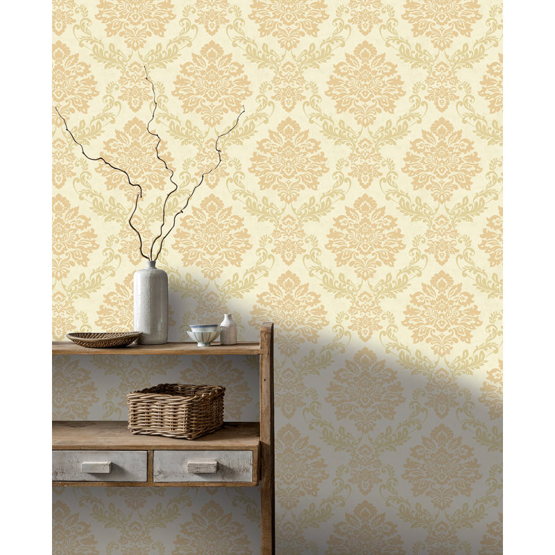 Papier peint Harriet, Brun clair